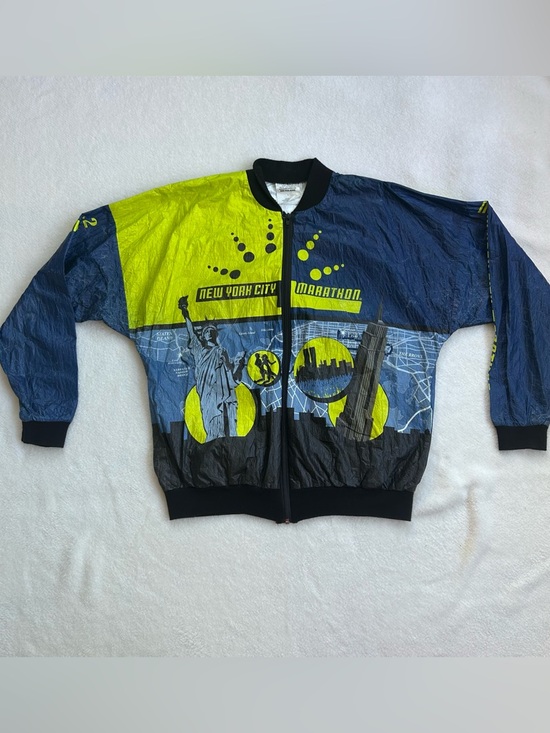Other - Vintage New York City Marathon 2000 Graphic Windbreaker Jacket